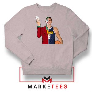 Nikola The Joker Player Grey Sweatshirt