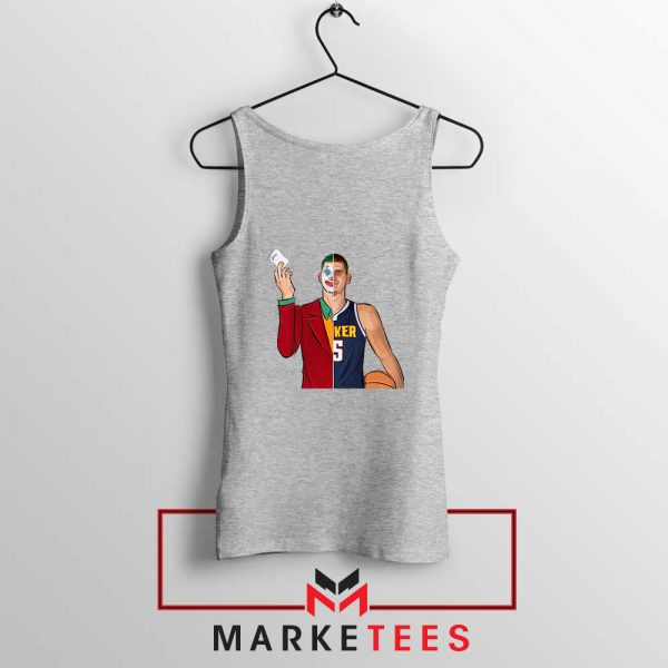 Nikola The Joker Player Grey Tank Top