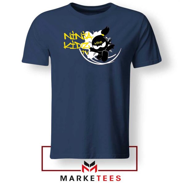Ninja Kidz TV Family Navy Blue Tshirt