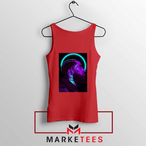 Nipsey Hussle The Marathon Red Tank Top