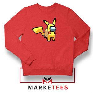 Pikachu Among US Pokemon Red Sweater