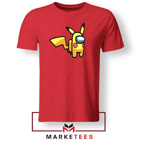 Pikachu Among US Pokemon Red Tee