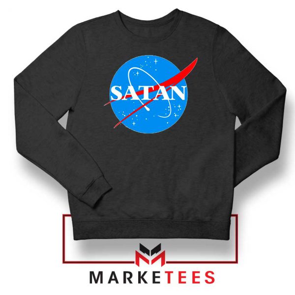 Satan Space Logo Parody Sweatshirt