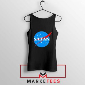 Satan Space Logo Parody Tank Top