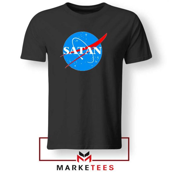 Satan Space Logo Parody Tee