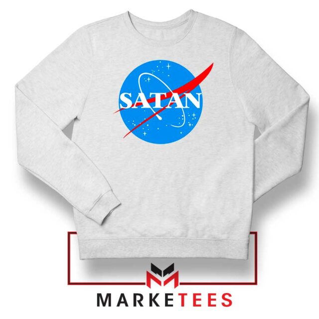 Satan Space Logo Parody Sweatshirt