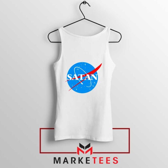 Satan Space Logo Parody Tank Top