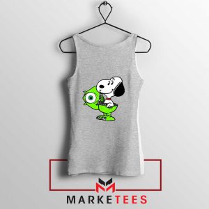 Snoopy Mike Monsters Costume Grey Tank Top