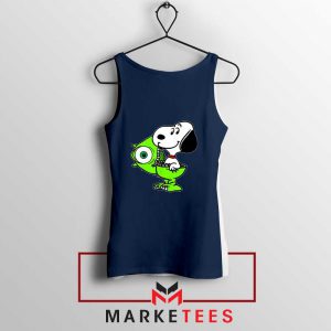 Snoopy Mike Monsters Costume Navy Tank Top