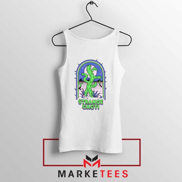 Strange Cacti Night Design Tank Top