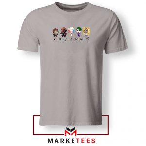 Suicide Squad Friends Parody Sport Grey Tshirt