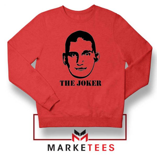 The Joker Basketball Player Red Sweater