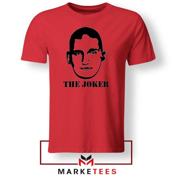 The Joker Basketball Player Red Tshirt