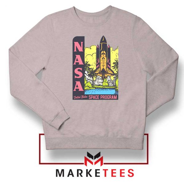 Vintage NASA Space Grey Sweatshirt