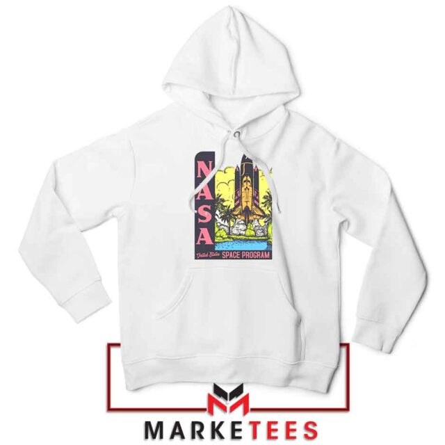 Vintage NASA Space Hoodie American Agency Design - ⁠Greatest