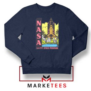 Vintage NASA Space Navy Sweatshirt