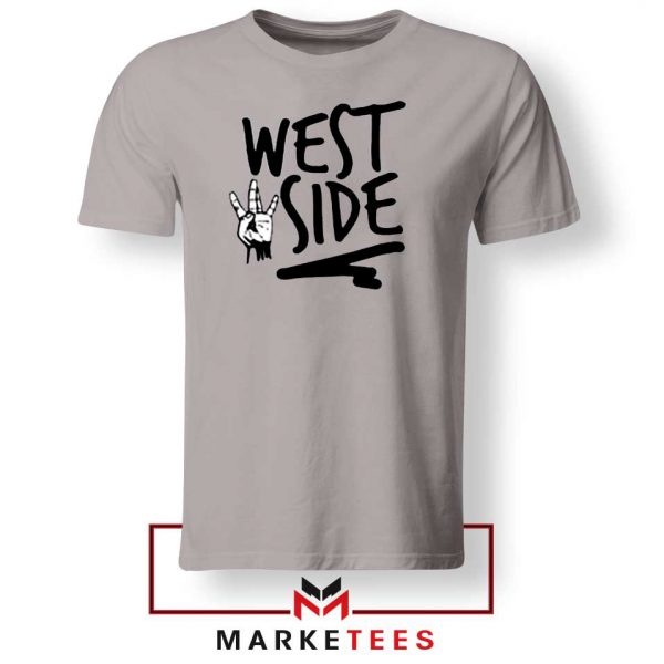 West Side Street Design Grey Tee