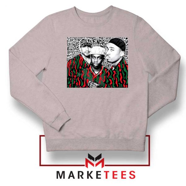 A Tribe Called Quest Group Sport Grey Sweater