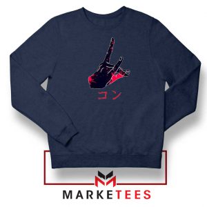 Aki Hayakawa Fox Devil Navy Sweater