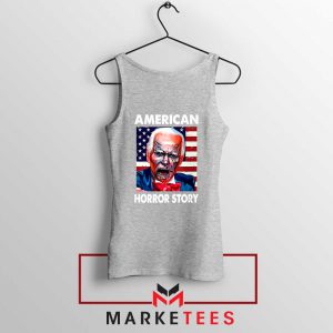 Biden Horror Story Sport Grey Tank Top