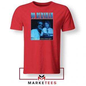 Bo Burnham Musician Graphic Red Tee