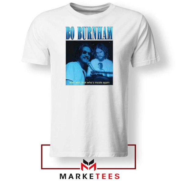 Bo Burnham Musician Graphic White Tee