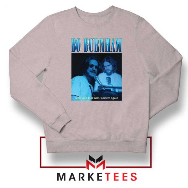 Bo Burnham Musician Grey Sweater