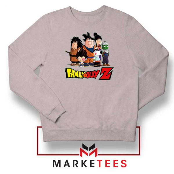 Dragon Ball Z Family Guy Grey Sweatshirt