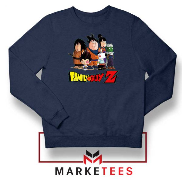 Dragon Ball Z Family Guy Navy Blue Sweatshirt