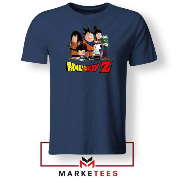 Dragon Ball Z Family Guy Navy Blue Tee