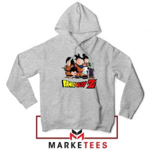 Dragon Ball Z Family Guy Sport Grey Hoodie