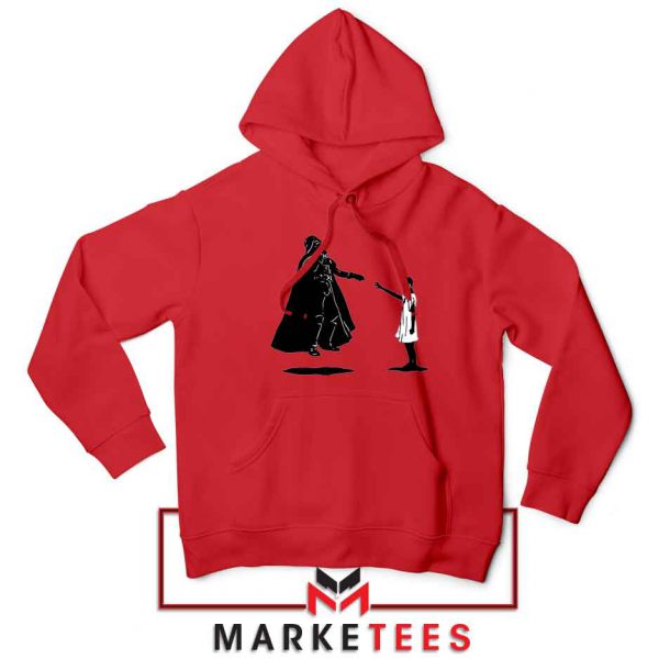 Eleven vs Darth Vader Red Hoodie