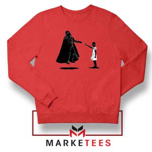 Eleven vs Darth Vader Red Sweatshirt