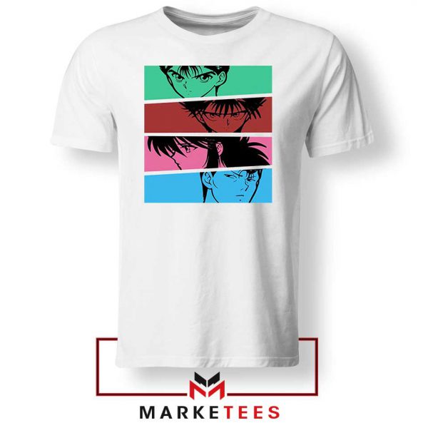 Japanese Yuyu Hakusho Characters Tshirt