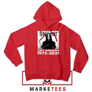 Joey Jordison Drummer RIP Red Hoodie