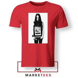 Joey Jordison Metal Band Red Tshirt