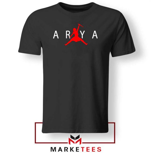 Jumpman Arya Stark Fantasy Tshirt