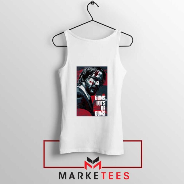 Keanu “Lots of Guns” Graphic Tank Top