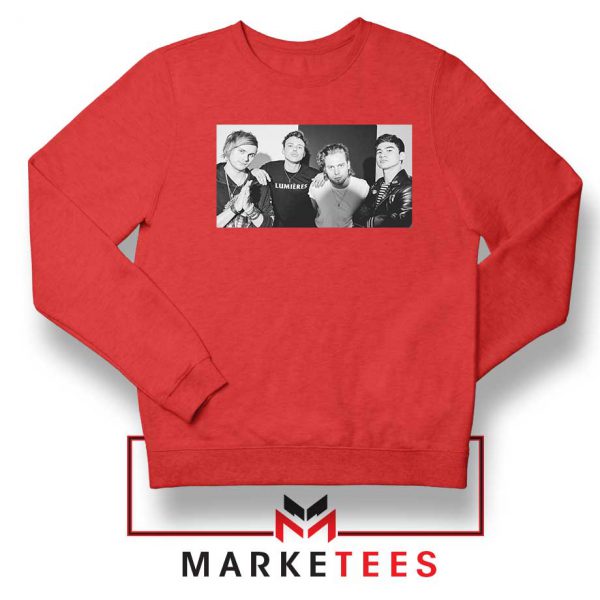 Members Tour 5SOS Red Sweater