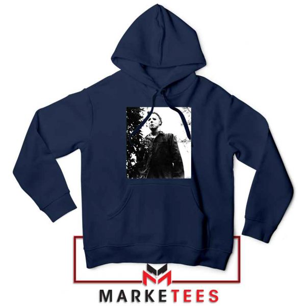 Michael Myers Photo Halloween Navy Jacket