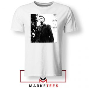 Michael Myers Photo Halloween White Tee