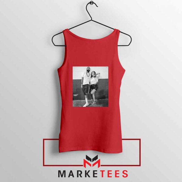 Nipsey and Lauren V Day Red Tank Top