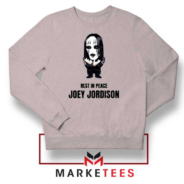 RIP Musician Joey Jordison Grey Sweatshirt