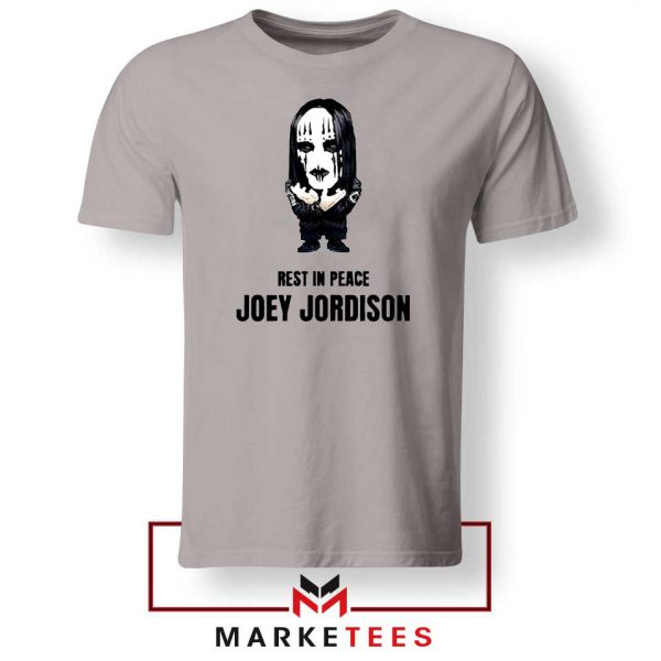 RIP Musician Joey Jordison Grey Tee