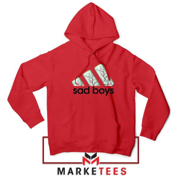 Sad Boys Yung Lean Logo Parody Red Jacket