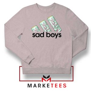 Sad Boys Yung Lean Logo Parody Sport Grey Sweater