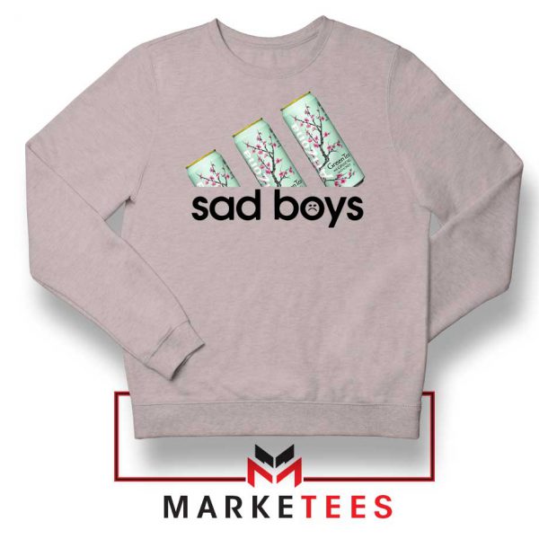 Sad Boys Yung Lean Logo Parody Sport Grey Sweater