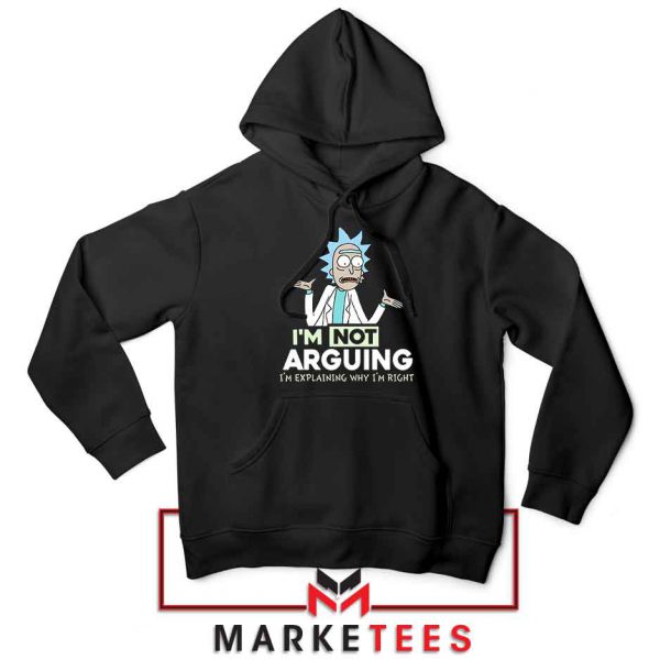 Slogan Rick And Morty Hoodie