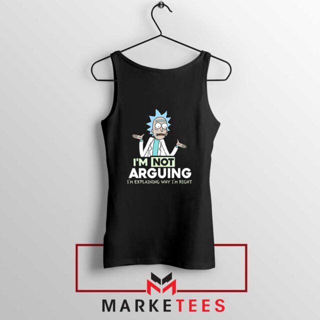 Rick & Morty Slogan Tank Top