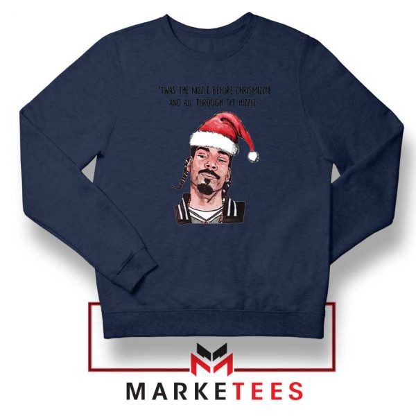 Snoop Doggs of Christmas Navy Blue Sweater